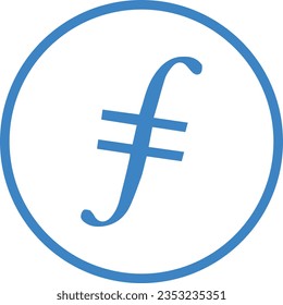 Cryptocurrency logos in colorful circle. vector logo images. 3d illustrations.