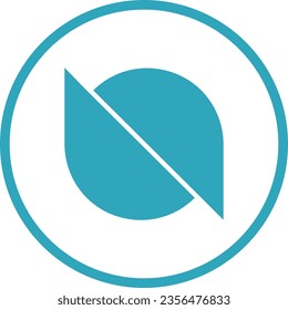 Logotipos de criptografía en círculo colorido. imágenes de logotipo vectorial. 3 quinquies ilustraciones.