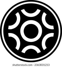 Logotipos de criptografía en círculo colorido. imágenes de logotipo vectorial. 3 quinquies ilustraciones.