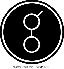 Logotipos de criptografía en círculo colorido. imágenes de logotipo vectorial. 3 quinquies ilustraciones.