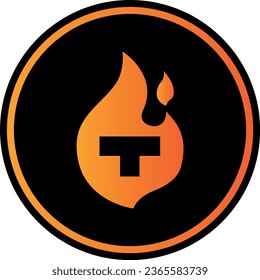 Cryptocurrency logos in colorful circle. vector logo images. 3d illustrations.