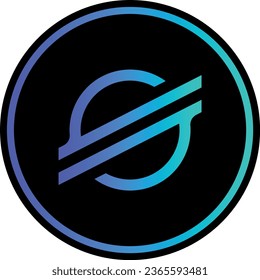 Cryptocurrency logos in colorful circle. vector logo images. 3d illustrations.