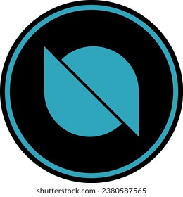 Logotipos de criptografía en círculo colorido. imágenes de logotipo vectorial. 3 quinquies ilustraciones.