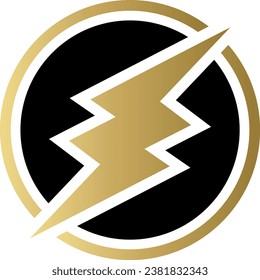 Logotipos de criptografía en círculo colorido. imágenes de logotipo vectorial. 3 quinquies ilustraciones.