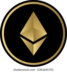 Cryptocurrency logos in colorful circle. vector logo images. 3d illustrations.