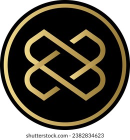 Cryptocurrency logos in colorful circle. vector logo images. 3d illustrations.