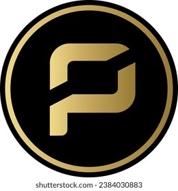 Cryptocurrency logos in colorful circle. vector logo images. 3d illustrations.