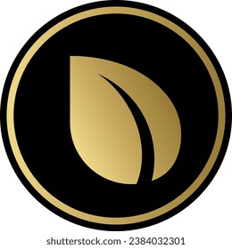 Cryptocurrency logos in colorful circle. vector logo images. 3d illustrations.