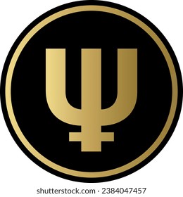 Cryptocurrency logos in colorful circle. vector logo images. 3d illustrations.