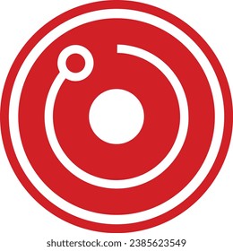 Logotipos de criptografía en círculo colorido. imágenes de logotipo vectorial. 3 quinquies ilustraciones.