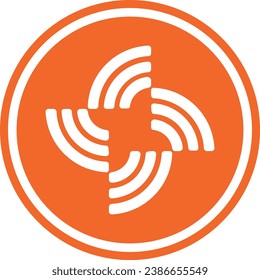 Cryptocurrency logos in colorful circle. vector logo images. 3d illustrations.