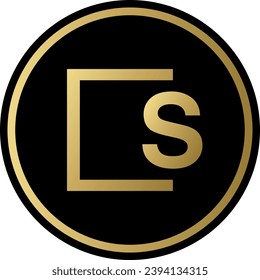 Cryptocurrency logos in colorful circle. vector logo images. 3d illustrations.