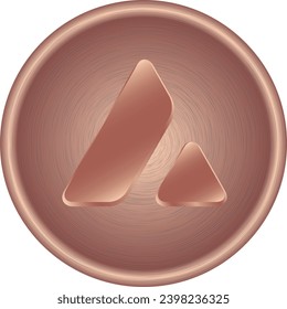Cryptocurrency logos in colorful circle. vector logo images. 3d illustrations.