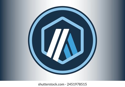 Cryptocurrency logos in colorful circle. vector logo images. 3d illustrations.