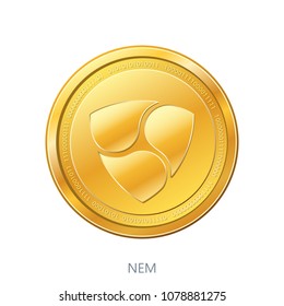 Cryptocurrency NEM coin