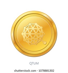 Cryptocurrency Qtum coin