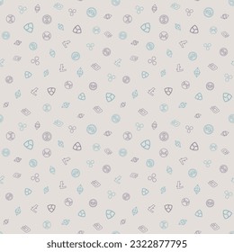 Patrón transparente de criptodivisa. Fondo de la divisa criptográfica. Bitcoin Ethereum classic, Dash, Litecoin, Monero, Nem, Ripple, Zcash. Ilustración vectorial.