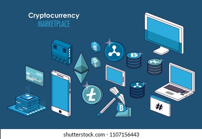 Cryptocurrency system and marketplace