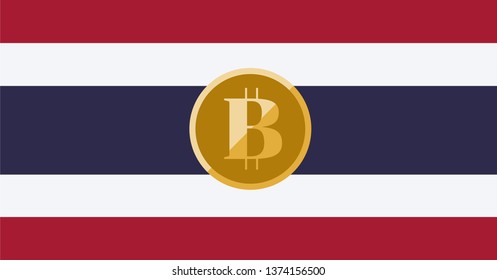 Cryptocurrency Thailand, 1.91 per 1 aspect ratio.