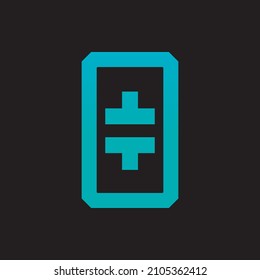 logo de criptodivisa textil de color negro sobre fondo negro, logotipo de criptografía de símbolo THETA . ilustración del concepto de la moneda de theta Crystal 