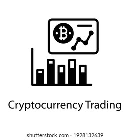 
Cryptocurrency trading in solid style, market research
