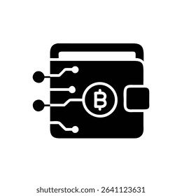 cryptocurrency-wallet icon vector illustration style