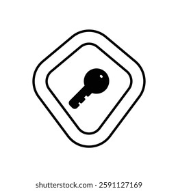 Cryptographic key securing digital asset access.