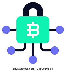 Cryptographic Keys Icon for uiux, infographic, etc