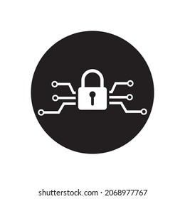 cryptography icon , cyber system icon