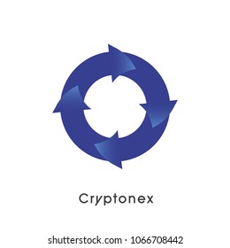 Cryptonex Cryptocurrency Coin Sign