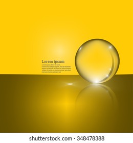 Crystal Ball Crystal Design props