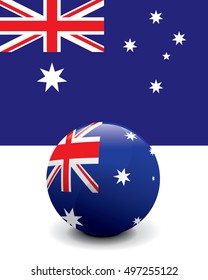 Crystal Ball Flag - Australia