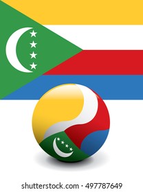 Crystal Ball Flag - Comoros