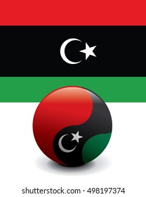 Crystal Ball Flag - Libya