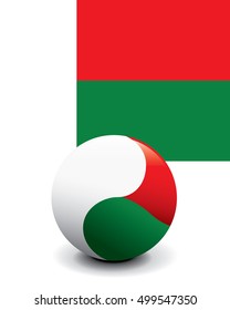 Crystal Ball Flag - Madagascar