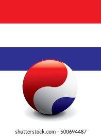 Crystal Ball Flag - Netherlands
