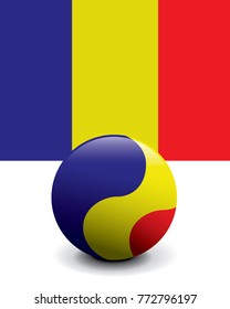 Crystal Ball Flag - Romania