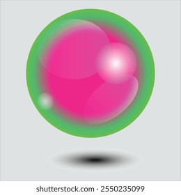 Ilustración vectorial de Diseño gráfico de bola de cristal 