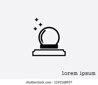 Crystal ball icon