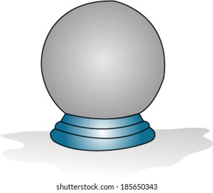 Crystal Ball in Stand