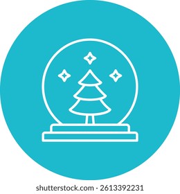 Crystal Ball vector icon. Can be used for printing, mobile and web applications.
