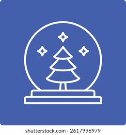 Ícone de vetor do Crystal Ball. Pode ser usado para impressão, aplicativos móveis e da Web.
