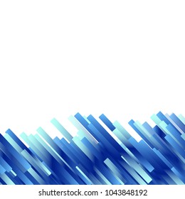 Crystal blue technology line glowing concept abstract background geometry