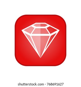 Crystal chat icon. Vector illustration.
