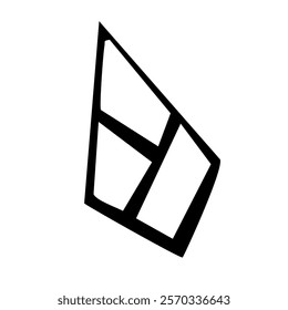 Crystal Cursor Hand Drawn Icon Design