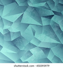 Crystal Design Modern Geometric Abstract Background