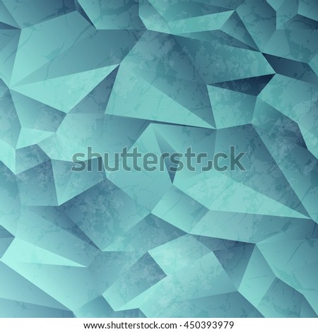 Crystal Design Modern Geometric Abstract Background