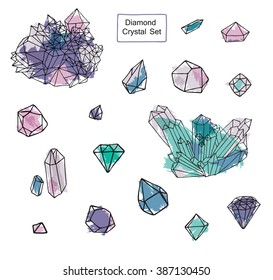 CRYSTAL DIAMOND SET
