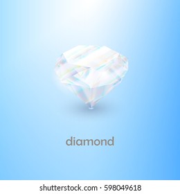 crystal diamond shiny faces