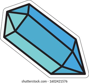 Crystal gem vectors ready to make sticker from it or any else usage 